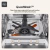 LG DB273TX QuadWash™ Full Size Integrated Dishwasher with 14 Place Settings_quad wash