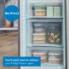 Bosch KGN34NLEAG Freestanding Fridge Freezer in Stainless Steel Look