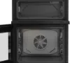 Blomberg HIRN651N 60cm Double Oven Electric Cooker with Induction Hob - Anthracite_interior empty