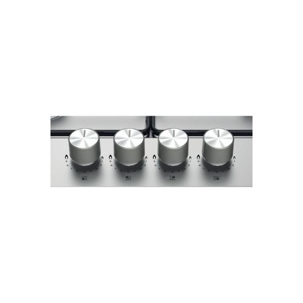 Hotpoint PPH 60P F IX UK Hob - Silver Inox controls