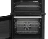 Blomberg HKRN651W 60cm Double Oven Electric Cooker with Vitroceramic Hob - White_interior