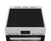 Blomberg HKRN651W 60cm Double Oven Electric Cooker with Vitroceramic Hob - White_hob