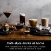 Ninja ES601UKBK Ninja Luxe Café Premier Espresso Machine - Midnight Black_cafe style drinks