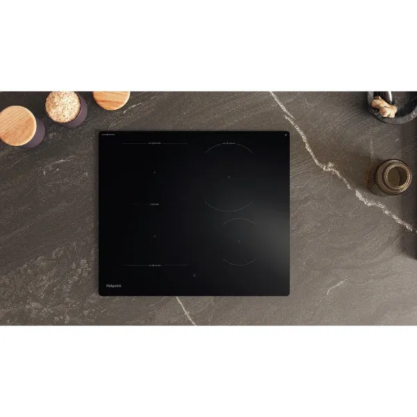 Hotpoint HTX6014DCF HeatControl 60cm Induction Hob with CleanProtect main 3