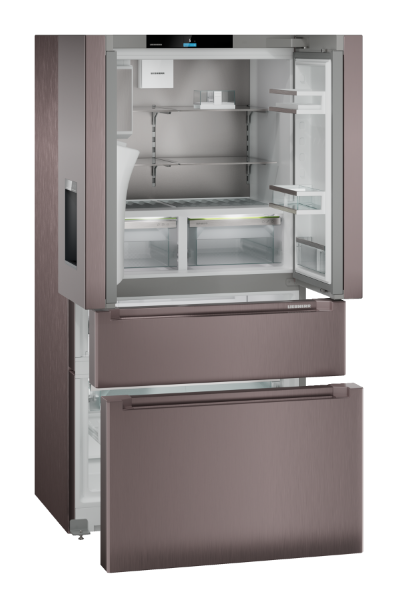 Liebherr MBtsdi 9528 Plus BioFresh NoFrost French Door Fridge Freezer with Water and Ice Cube Dispenser_angled open