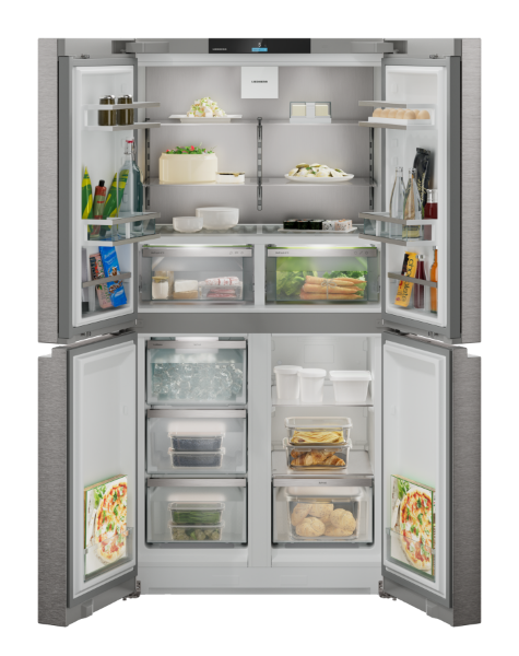 Liebherr MBsddi 9024 Plus BioFresh NoFrost 4-door French Door Fridge Freezer with IceMaker_interior full