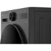 LG F4X7009TBB 9kg 1400 Spin AI Direct Drive Washing Machine in Black_angled view