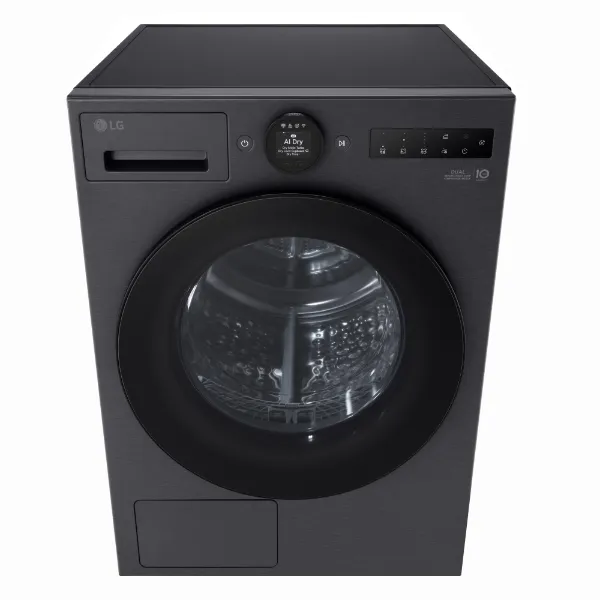 LG RHX7010TBB 10kg DUAL Inverter Heat Pump™ Dryer in Black_from above