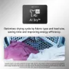 LG RHX7010TWB 10kg DUAL Inverter Heat Pump™ Dryer in White_ai dry