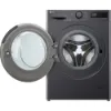 LG FWY706GBTN1 10kg/6kg 1400 Spin  Washer Dryer - Slate Grey_open door