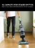 Shark LA791UKT Detect Pet Pro Upright Corded Vacuum - Adriatic Teal / Silver_xl capacity