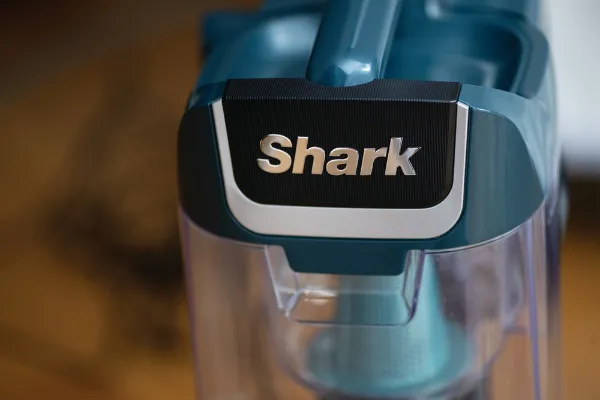 Shark LA791UKT Detect Pet Pro Upright Corded Vacuum - Adriatic Teal / Silver_shark logo