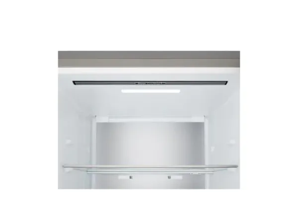 LG GBBSJ10EPY 333L NatureFRESH Freestanding Fridge Freezer in Prime Silver_shelves