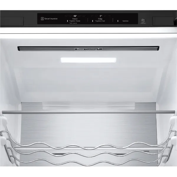 LG GBV5240CEP 387L NatureFRESH™ Tall Fridge Freezer in Essence Matte Black_top of fridge