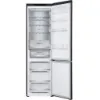 LG GBV5240CEP 387L NatureFRESH™ Tall Fridge Freezer in Essence Matte Black_interior empty