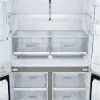 LG GML960PYFE 637L American Style Multi 4 Door Smart Fridge Freezer in Silver_drawers
