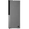 LG GSGV80PYLL 635L InstaView™ Side-By-Side American Style Fridge Freezer in Prime Silver_side