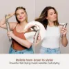 Shark HD426SLUK FlexStyle Air Styler & Hair Dryer for Straight & Wavy Hair - 3 Attachments - Stone_rotate from dryer to style