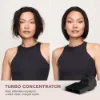 Shark HD731UK SpeedStyle Pro 3-in-1 High-Velocity Hair Dryer System - Black_turbo concentrator