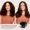 Shark HD731UK SpeedStyle Pro 3-in-1 High-Velocity Hair Dryer System - Black_quicksmooth brush