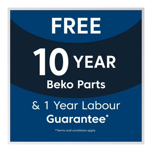 Beko CCFM4582B 54cm 50/50 Frost Free Fridge Freezer - Black_guarantee