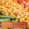 Hotpoint HPKH 1261 W5UK No Frost 50/50 Freestanding Fridge Freezer with Bottle Rack - WhiteWineFrostFree