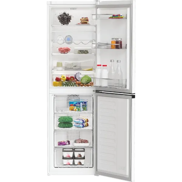 Hotpoint HPKH 1261 W5UK No Frost 50/50 Freestanding Fridge Freezer - WhiteOpen