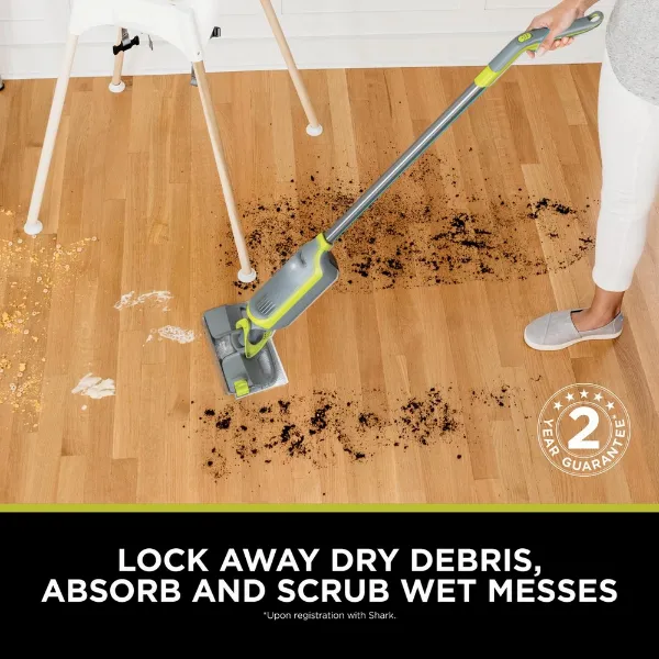 Shark VM200UK Shark VacMop Cordless 2-in-1 Vacuum Mop with Targeted Spray - 9 Min 30 Sec Run Time - Charcoal Grey_uses