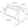 Hotpoint PAEINT66FLSW 60cm Cooker Hood in Stainless Steel 
