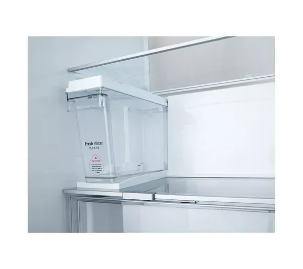 LG GSXE91EVAD 628L InstaView™ Side-By-Side American Style Fridge Freezer in Essence Black Steel_water tank