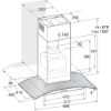 Hotpoint PHGC74FLMX 70cm Integrated Cooker Hood in Inox 