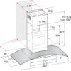 Hotpoint PHGC94FLMX 90cm Chimney Cooker Hood in Stainless Steel 
