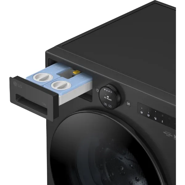 LG F4X7513TBB 13kg AI Direct Drive Washing Machine in Black_detergent
