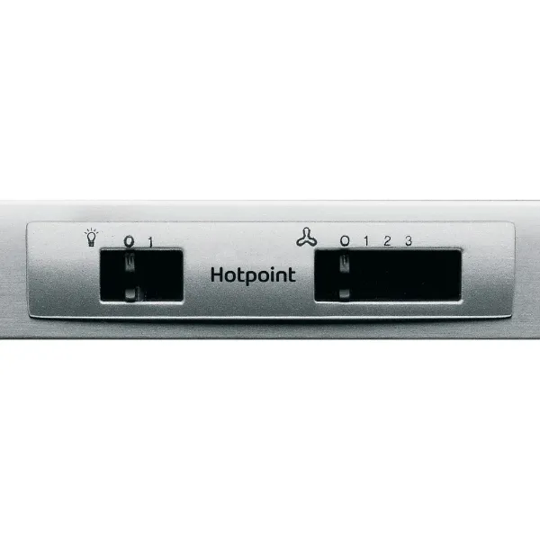 Hotpoint PSLMO65FLSX 60cm Integrated Cooker Hood in Stainless Steel_Display