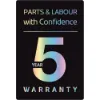 LG F4Y510GBLN1 10kg Steam™ Washing Machine in Slate Grey_warranty