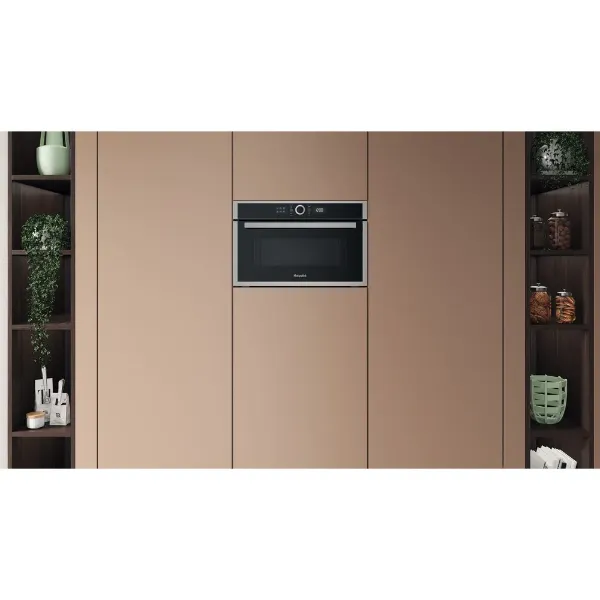 Hotpoint HMD44MXUK Class 4 Built In Microwave with Grill and Dynamic Crisp