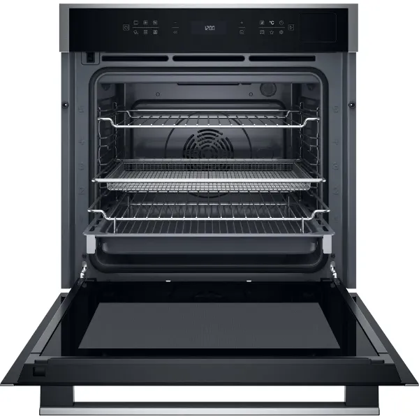 Hotpoint HOI6A8PT1SXUK Class 6 60cm Built-In Single Pyrolytic Oven with ActiveMultiflow and ActiveSteam