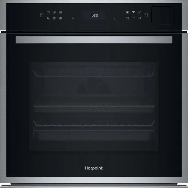 Hotpoint HOI6A8PT1SXUK Class 6 60cm Built-In Single Pyrolytic Oven with ActiveMultiflow and ActiveSteam