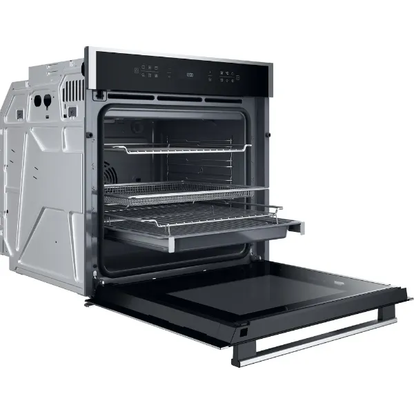 Hotpoint HOI68PT1SXUK Class 6 60cm Built-In Single Pyrolytic Oven with ActiveMultiflow and Air Fry