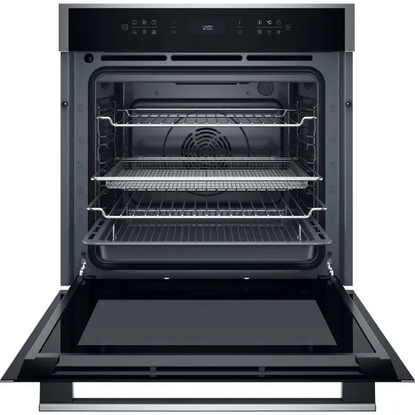 Hotpoint HOI68HT0SXUK Class 6 60cm Built-In Single Multifunction Oven with ActiveMultiflow and Rotisserie
