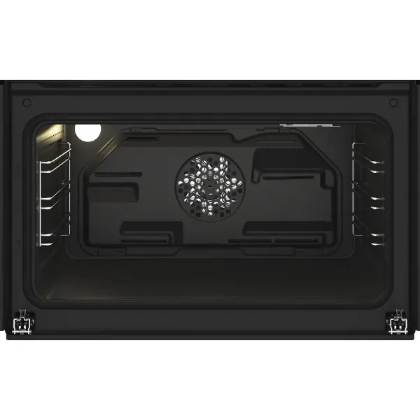 Hotpoint DUH10DIX 72cm Built Under Double Fan Oven with Enamel Liners