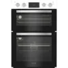 Hotpoint DIH10DW 89cm Built In Double Fan Oven with Enamel Liners