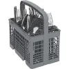 Indesit IN2FE13DT9SUK Push&Go Dishwasher 13 Place Settings - Silver_cutlery