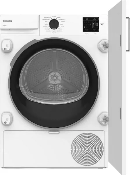 Blomberg LTDIP08310 8kg Integrated Condenser Tumble Dryer - White_main