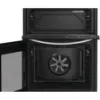 Indesit ITE6VMW 60cm Electric Twin Cooker with Ceramic Hob - White