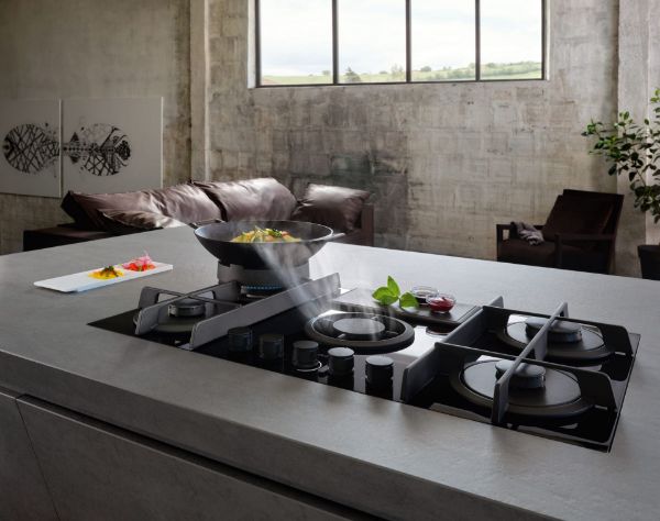 Elica NT-FLAME-EVO-BL NikolaTesla Flame 90cm Venting Gas Hob in Black_venting