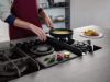 Elica NT-FLAME-EVO-GR NikolaTesla Flame 90cm Venting Gas Hob in Grey