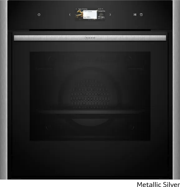 Neff B69VS7MY0A Flex Design N90 60cm Built-In Oven with Added Steam Function