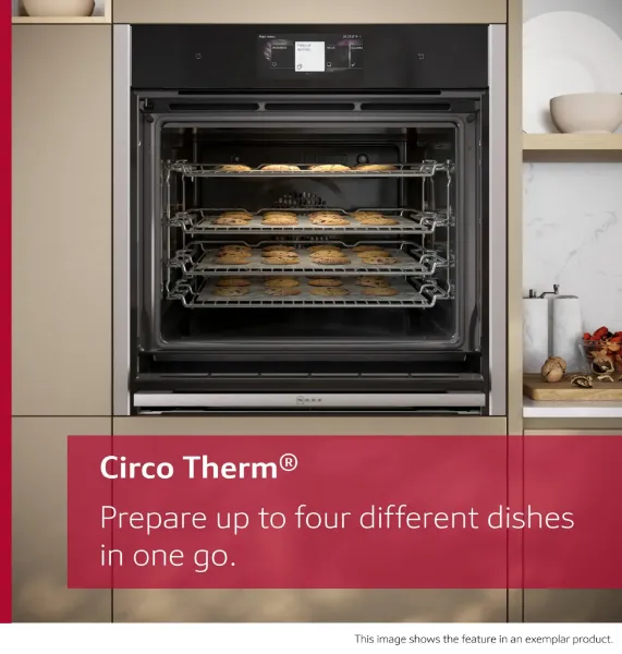 Neff B69FS5CY0A Flex Design N90 Built-In oven with Steam Function 