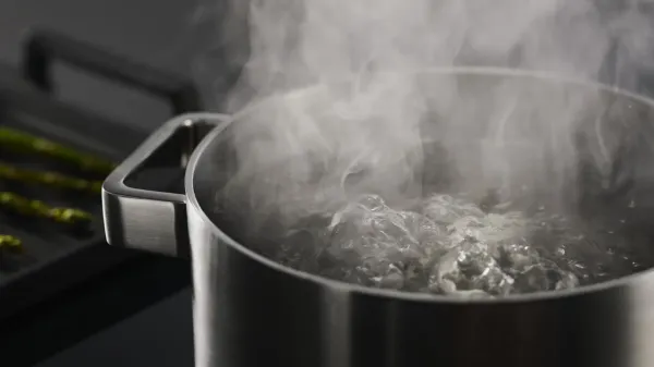 Fisher & Paykel CI604CTB2 4 Zone Induction Hob - Black_in use